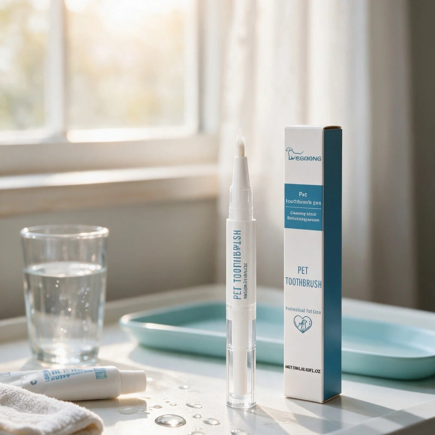 YEGBONG Pet Toothbrush Pen Deep Cleaning Reduce Bad Breath Soothing Gum Healthy Repair Products Gentle Formula Pet Oral Care Pen