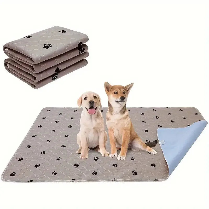 Dog Urine Pads Washable Reusable Anti Slip Pet Pee Pad Puppy Training Pad Pet Bed Urine Mat for Car Seat Cover