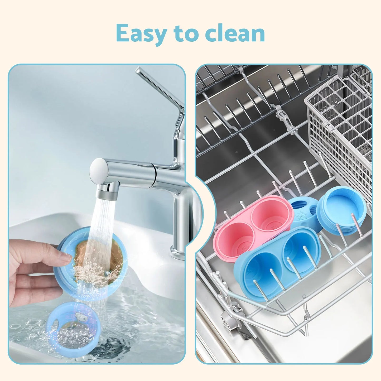 Party Popsicle and Treat Tray, Silicone Long-Lasting Interactive Dog Toys, Frozen Treat Dispensing, Keep Your Pup Busy, Compatible with Woof Pupsicle Chicken Refill Pops, for Dogs 24-70 lbs