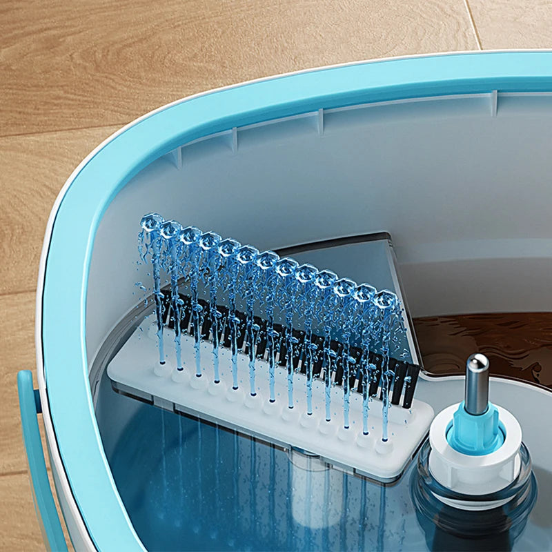Mops Floor Cleaning Tools Easy to Drain Squeeze Mop Household Cleaning 360° Spin Home Floor Mop Cleaning Brooms
