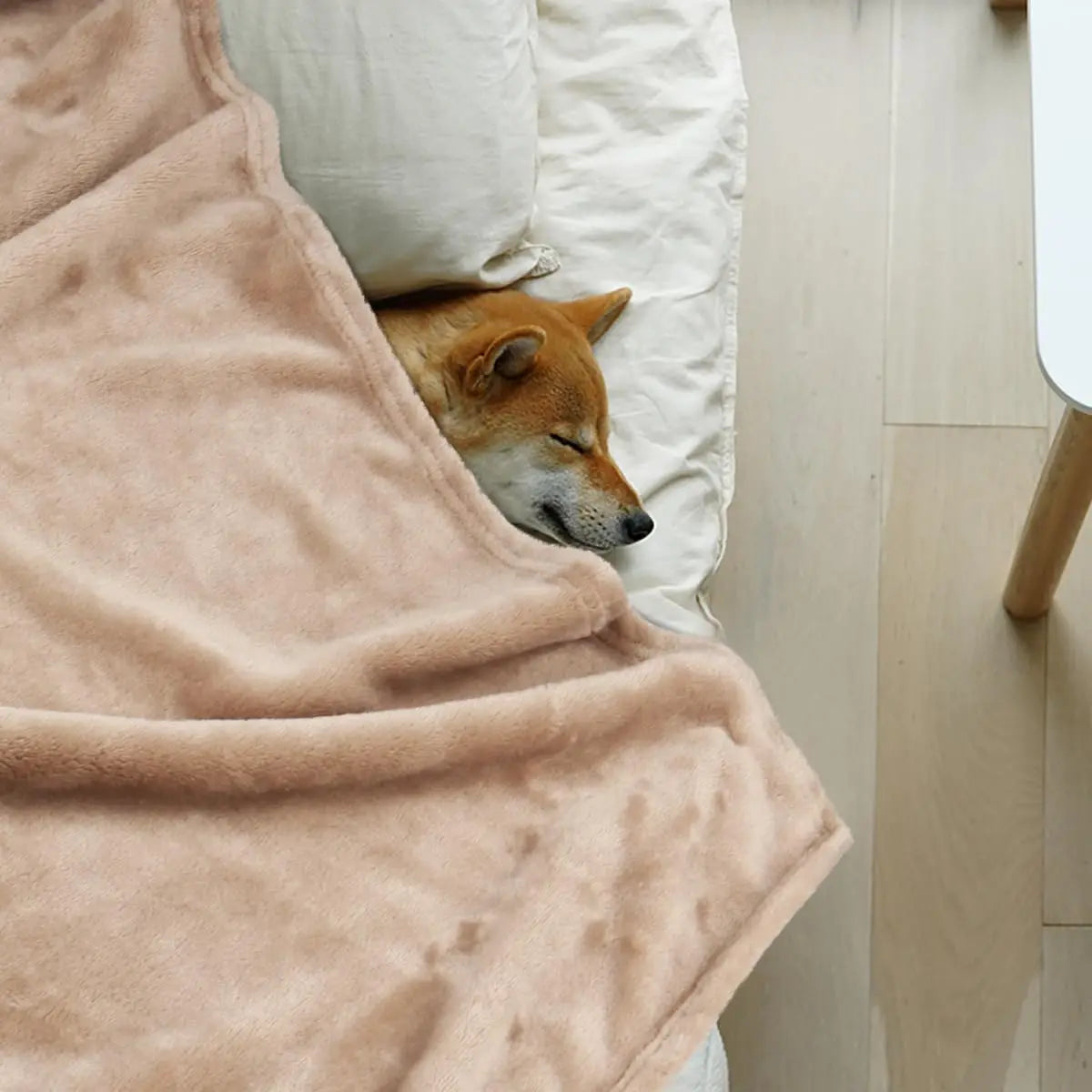 Dog Blanket Washable for Puppy: 4 Packs Dog Blankets 40”x28” - Fluffy Soft Small Throw for Cat Puppy Kitten Dogs - Fleece Pet Blankets for Bed Sofa Car and Indoor - Grey and Khaki