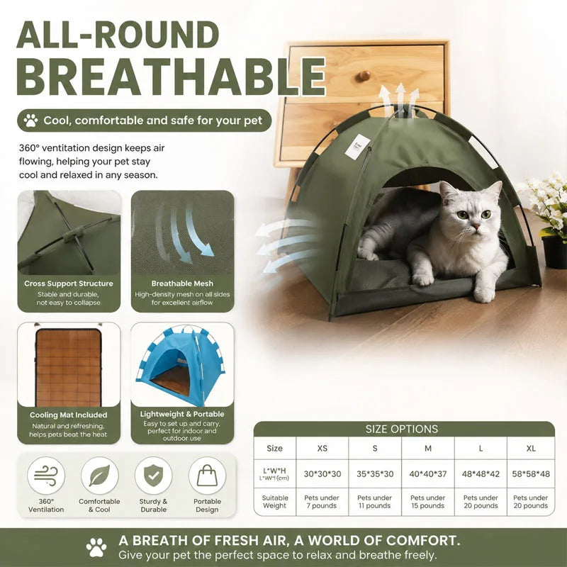 Pet Tent Bed Cats House Supplies Products Accessories Warm Cushions Furniture Sofa Basket Beds Winter Clamshell Kitten Tents