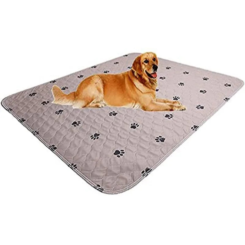 Dog Urine Pads Washable Reusable Anti Slip Pet Pee Pad Puppy Training Pad Pet Bed Urine Mat for Car Seat Cover