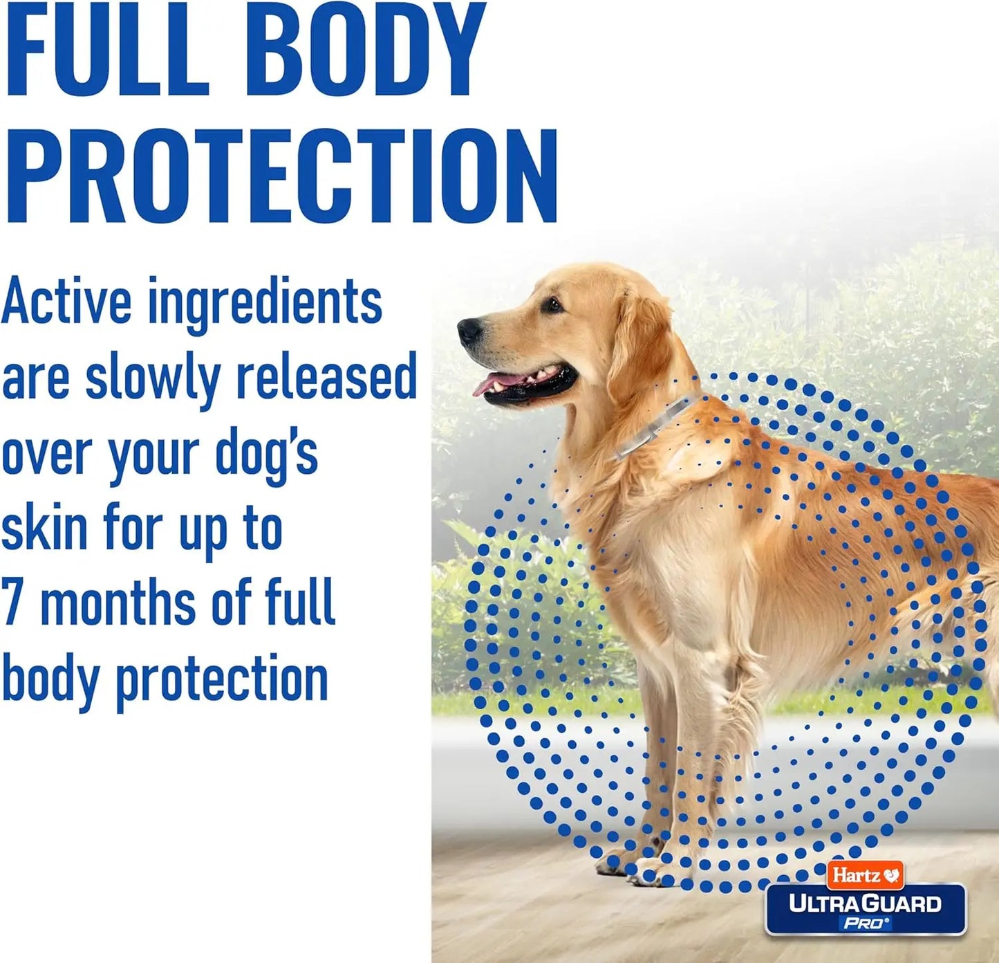 UltraGuard Pro Reflective Flea & Tick Collar for Dogs and Puppies, 7 Month Flea and Tick Prevention Per Collar, 1 Count