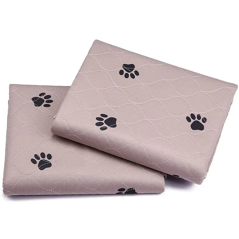 Dog Urine Pads Washable Reusable Anti Slip Pet Pee Pad Puppy Training Pad Pet Bed Urine Mat for Car Seat Cover
