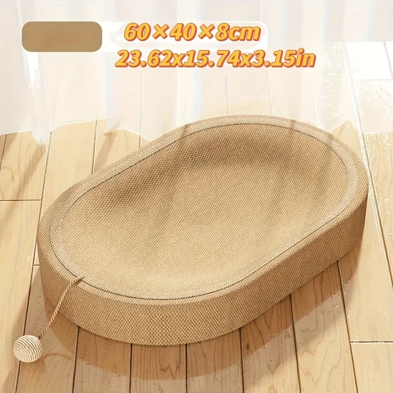 Universal Cat Scratching Board Bed - Durable Sisal Multi-Functional Toy Ball Set, All-Season Indoor/Outdoor Cat Furniture