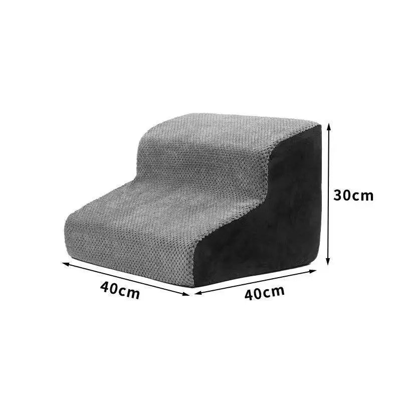 Puppy Stairs Soft Ladder Dogs Pets Sofa Bed Ramp Ramp for Dogs Protecting Pet Joint Safety Stairs Elderly Dog Steps Pet Supplies