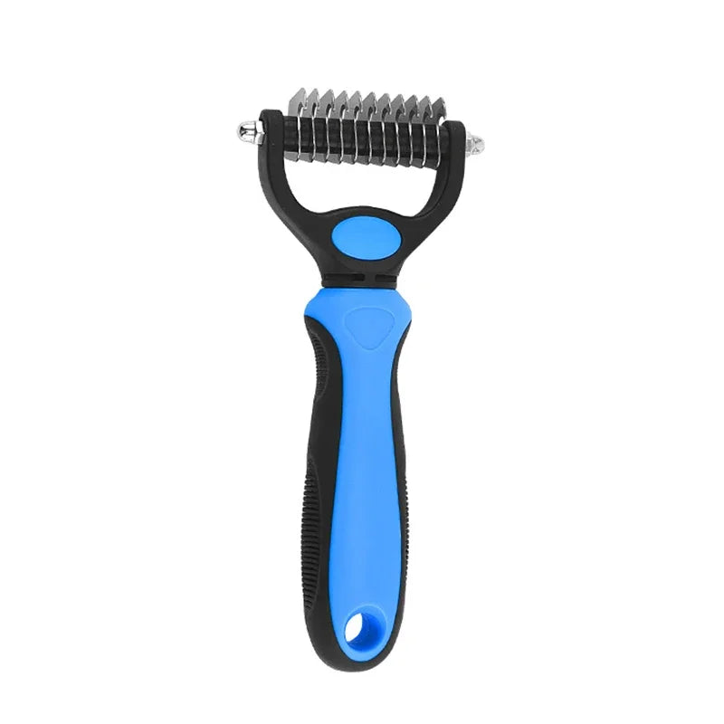 Self-Cleaning Pet Deshedding Brush, One-Click Hair Remover Comb for Cats & Dogs, Professional Grooming Tool for Loose Fur & Undercoat