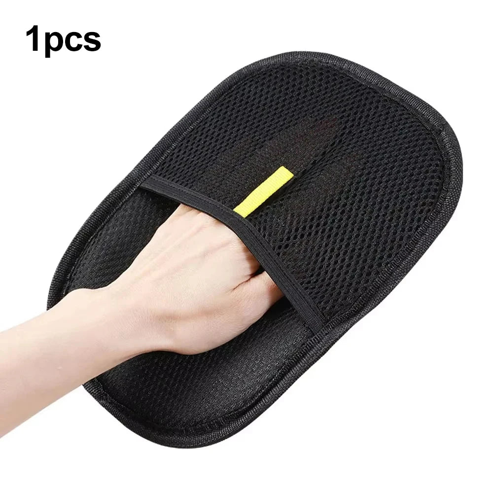 Reusable Static Pet Grooming Gloves Double Sided Fur Removal Tool For Pet Hair Grooming And Carpet Floating Hair Cleaning