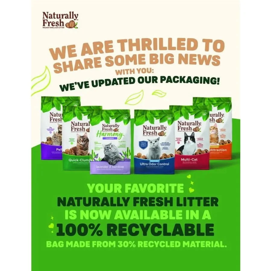 Pellet Non-Clumping Unscented Cat Litter, 26 lb Bag