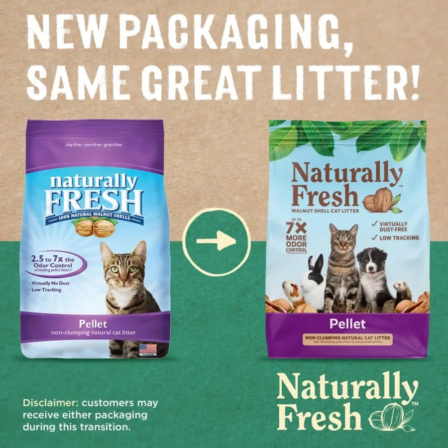 Pellet Non-Clumping Unscented Cat Litter, 26 lb Bag