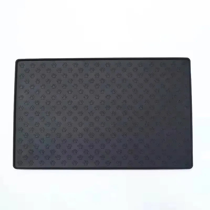 Pet Placemat Cat Dog Drinking Feeding Placemat Feeder Mats Cat Feed Mat Dog Food Bowl Mat Silicone Waterproof Pet Bowl Pad