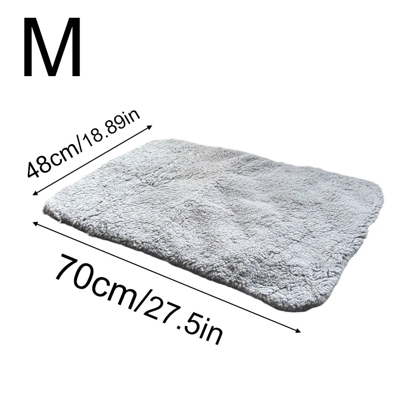 Self-Heating Pet Pads Blanket Puppy Pad Warm Cushion Mat Reflects Bed Cat Warmer Mat Comfortable Pet Sleeping Mat for Cats Dogs