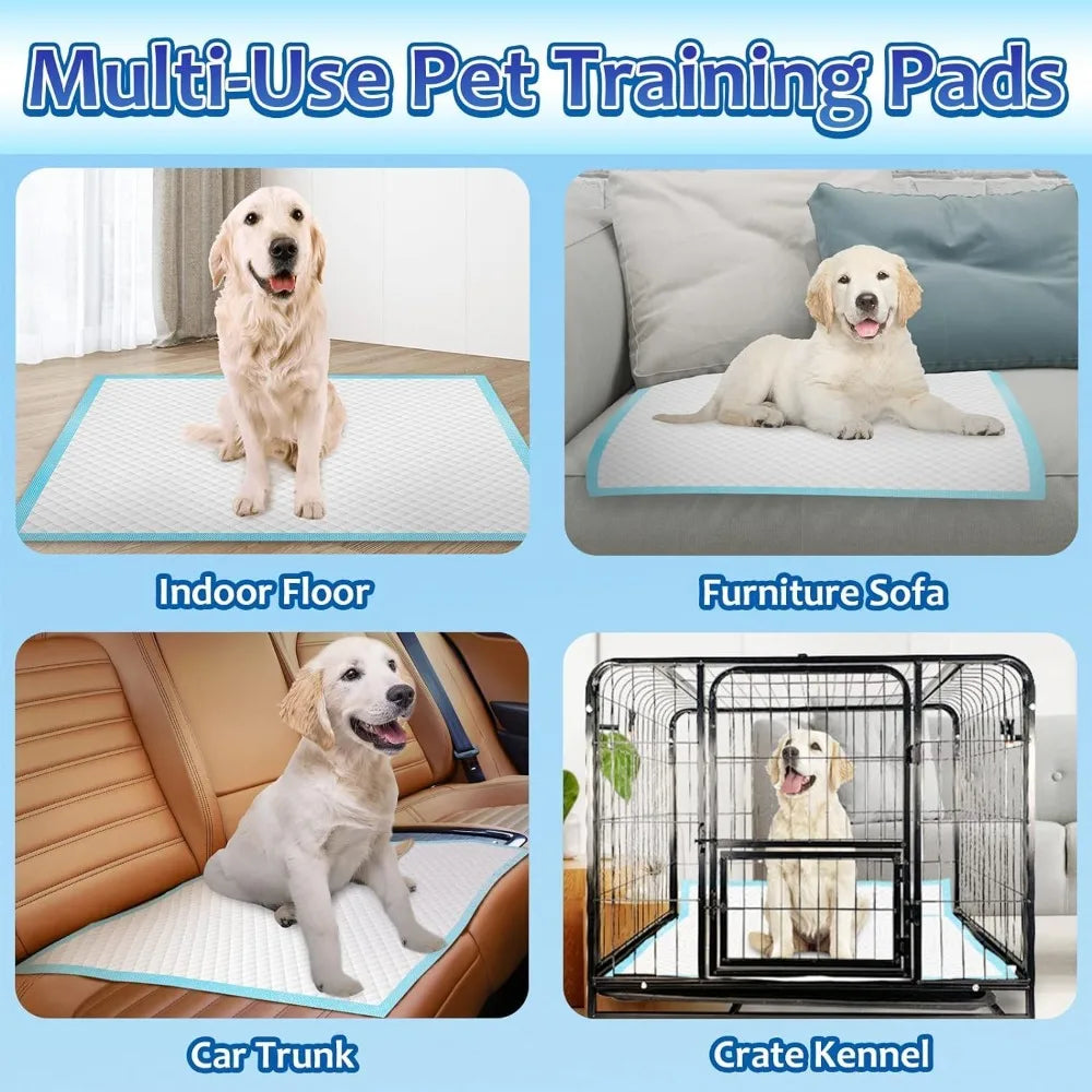 Extra Large 30"x36" Dog Pee Pads, 30 Count Super Absorbent Disposable Urine Bed Pads for Dogs, Thicken XXL Puppy Pads for Indoor Outdoor Use