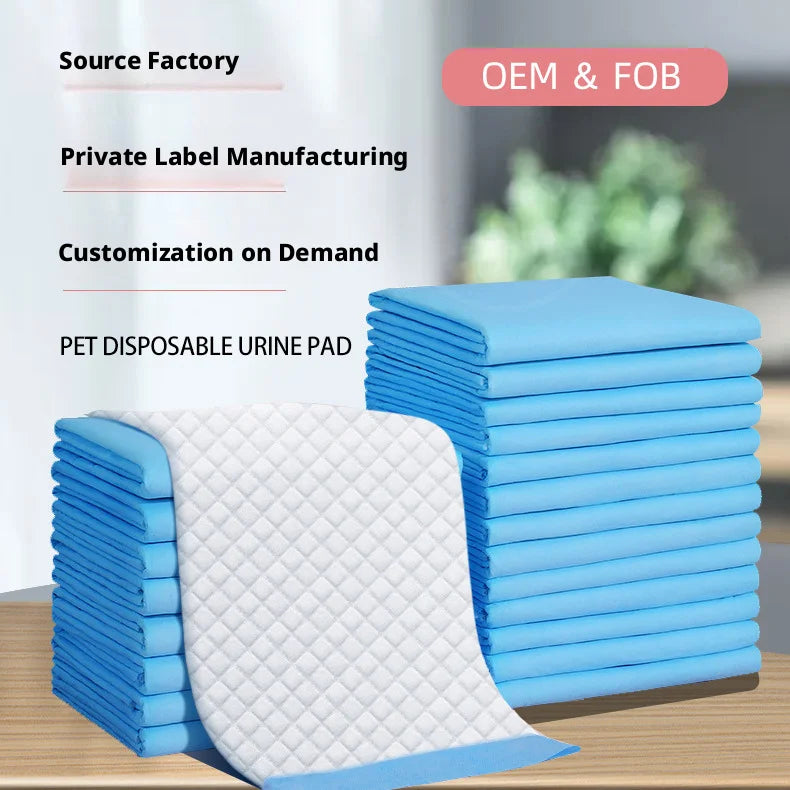 Thick Pet Training Pads, Super Absorbent Leak-Proof Puppy Pee Pads, Disposable Odor-Control Dog Cat Urine Mats Bulk