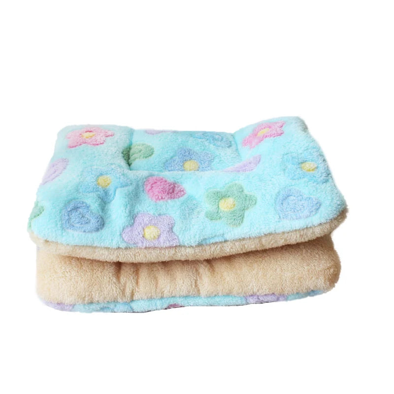Flannel Pet Pad Dog Bed Thickened Sleeping Pad Dog Blanket Suitable for Chihuahua Labrador Puppy Kitten Small Large Dog
