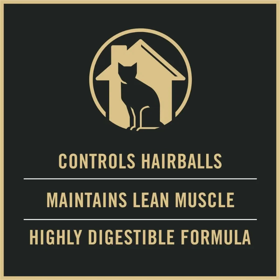 Hairball Management, Indoor Cat Food, Salmon and Rice Formula, 3.5 lb.