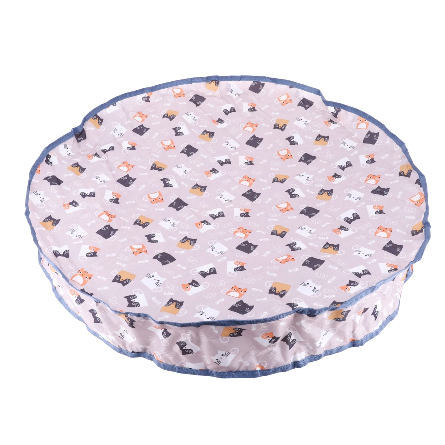 Interactive Cat Toy Ball Fast Rolling in Pouch Motion Activate Chirping Cat Toy Reusable for Pet Hide and Seek Game Accessories