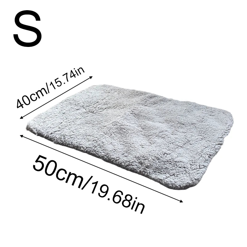Self-Heating Pet Pads Blanket Puppy Pad Warm Cushion Mat Reflects Bed Cat Warmer Mat Comfortable Pet Sleeping Mat for Cats Dogs