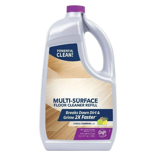 Multi-Surface Floor Cleaner, Citrus and Cedarwood Scent, 64 Ounces