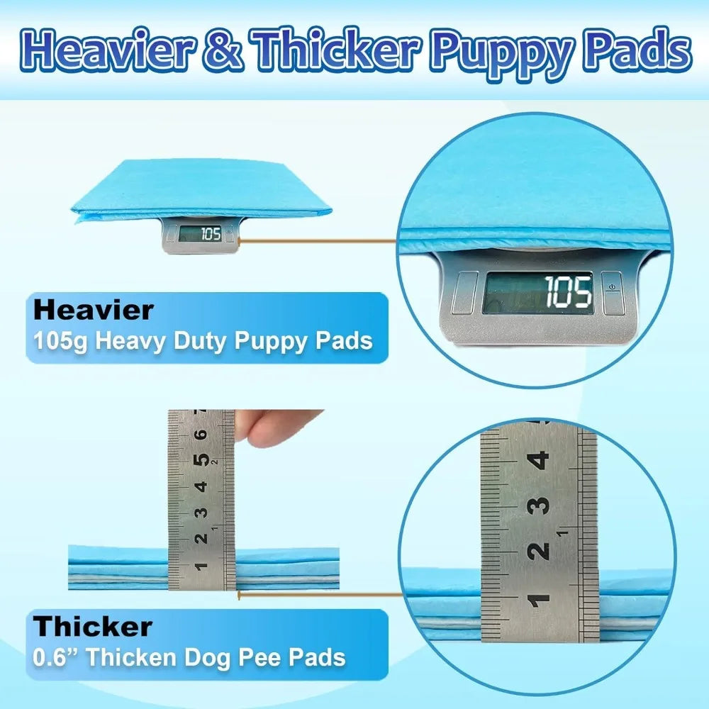 Extra Large 30"x36" Dog Pee Pads, 30 Count Super Absorbent Disposable Urine Bed Pads for Dogs, Thicken XXL Puppy Pads for Indoor Outdoor Use