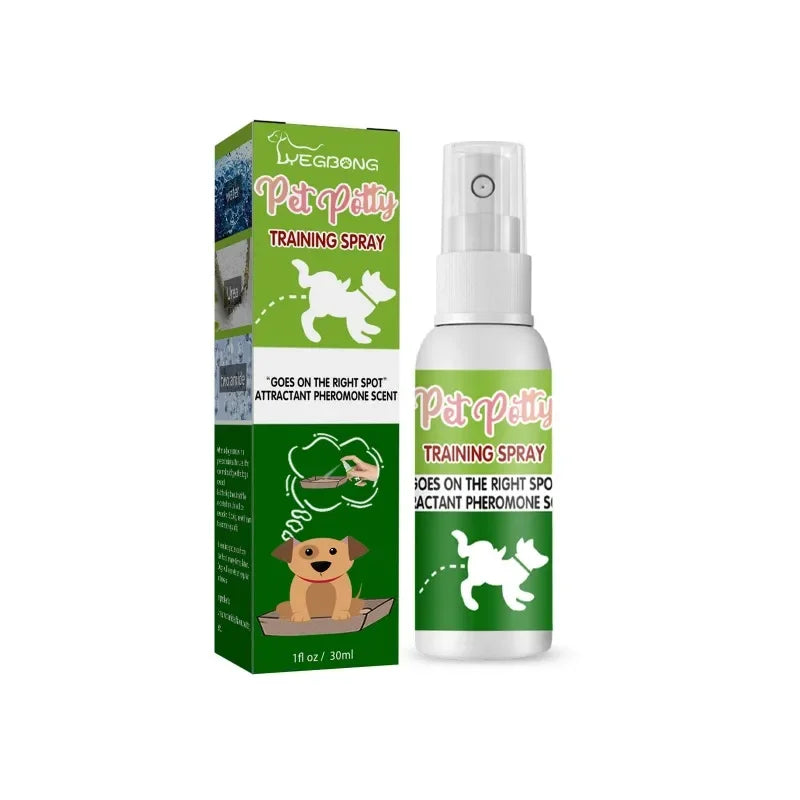 30ml Pet Toilet Training Spray for Potty Positioning Dog Cat Litter Box Inducer Urine Feces Positioning Trainer Safe Effective