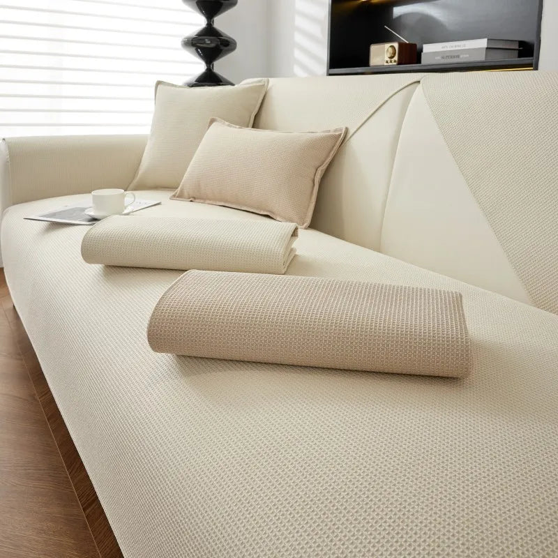Waterproof Technology Cloth Sofa Towel Mat Anti-scratch Non-Slip Kids Cat Dog Pet Pad for Living Room Soft Smooth Couch Covers