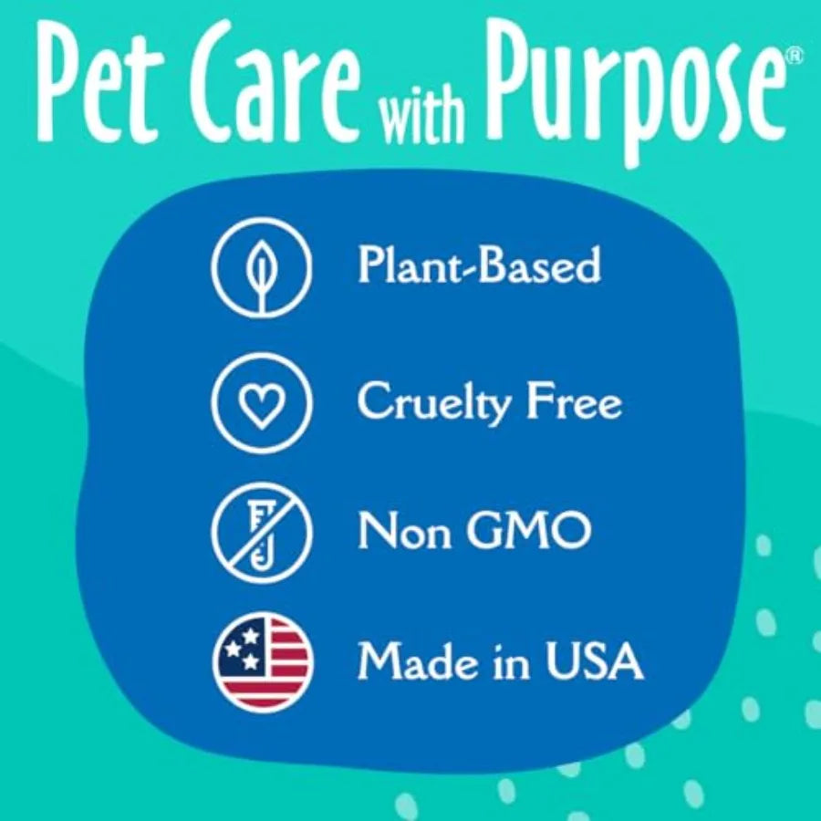 Oatmeal Aloe Dog Shampoo and Conditioner Set with Hypo-Allergenic Grooming Wipes - Fragrance-Free